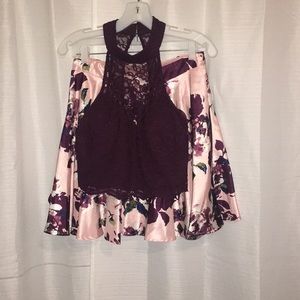 2-piece Homecoming type dress